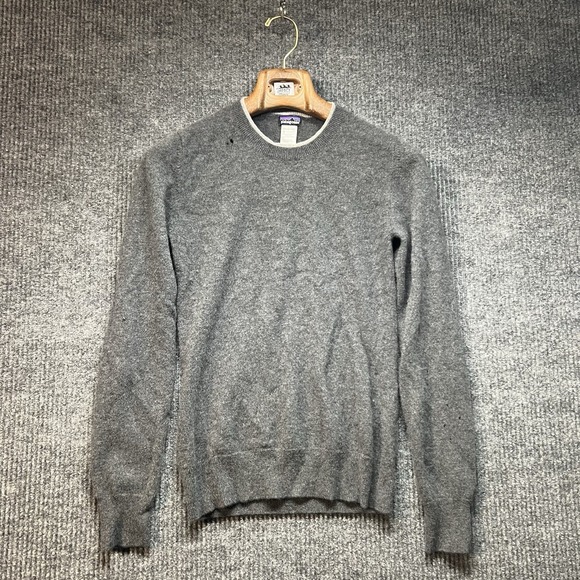 Patagonia Sweaters - Patagonia Women's Cashmere Pullover Sweater Gray‎ Size Small Outdoor Gorpcore